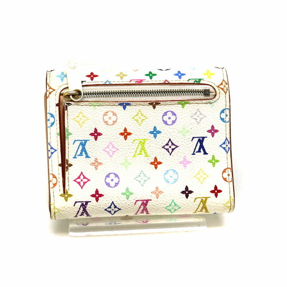 Louis Vuitton White Koala Multicolor Portefeuille Blanc - Picture 1 of 6